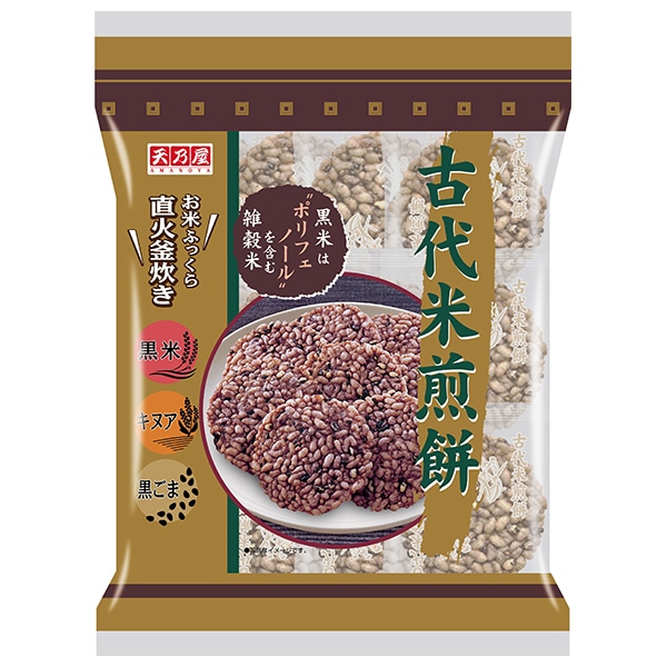 天乃屋 古代米煎餅 10枚×12袋入