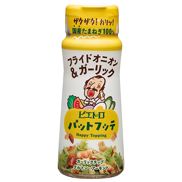 ピエトロ PATFUTTE(パットフッテ) フライドオニオン&ガーリック 70gペットボトル×6本入