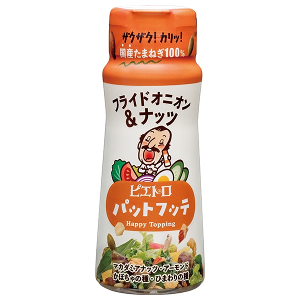 ピエトロ PATFUTTE フライドオニオン&ナッツ 70gペットボトル×6本入