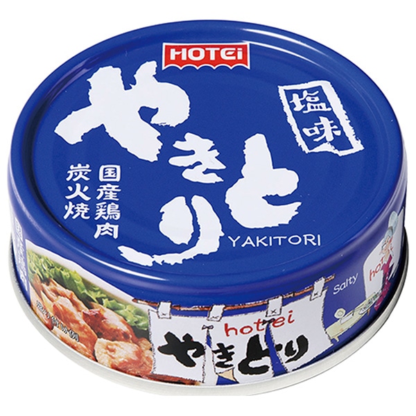 ホテイフーズ 焼とり塩味 70g×24個入×(2ケース)