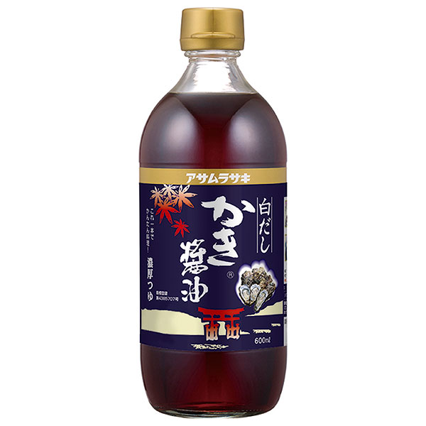 アサムラサキ 白だしかき醤油 600ml×12本入×(2ケース)