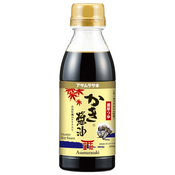 アサムラサキ かき醤油 300ml×12本入×(2ケース)
