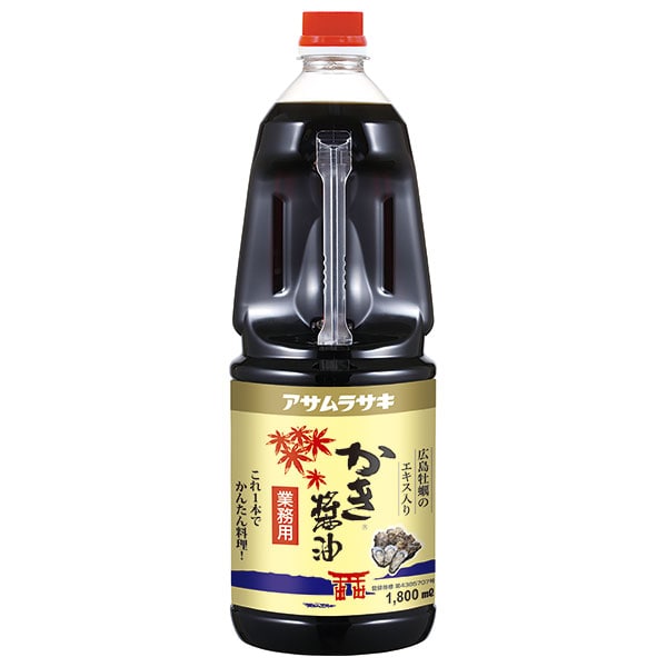 アサムラサキ かき醤油 1800ml×6本入×(2ケース)
