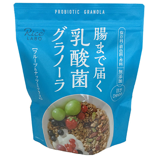 幸福米穀 腸まで届く乳酸菌グラノーラ 250g×15袋入