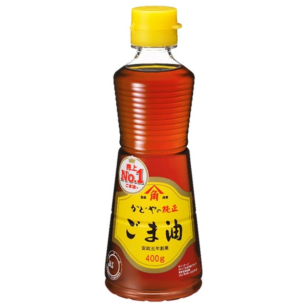 かどや製油 金印純正ごま油 400g×12本入×(2ケース)