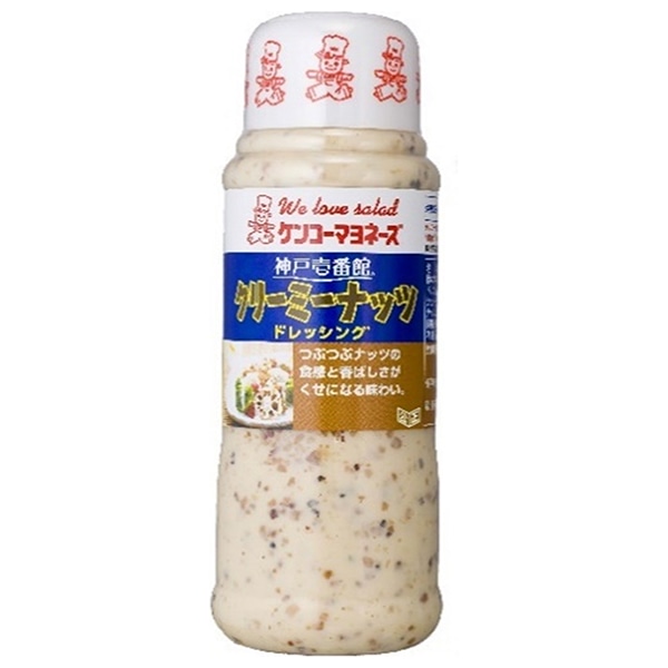 ケンコーマヨネーズ 神戸壱番館 クリーミーナッツドレッシング 300ml×12本入