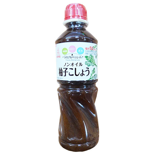 ケンコーマヨネーズ トリプルバランス ノンオイル 柚子こしょう 500ml×12本入