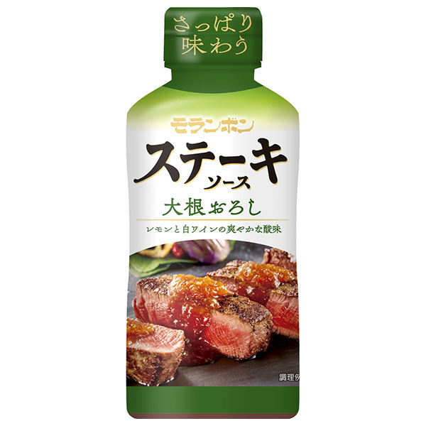 モランボン ステーキソース 大根おろし 225g×10本入×(2ケース)