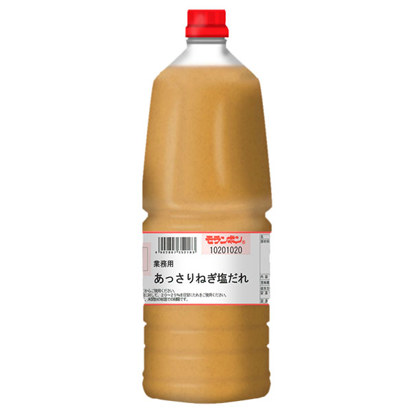 モランボン 業務用 あっさりねぎ塩だれ 1.9kg×2本入×(2ケース)