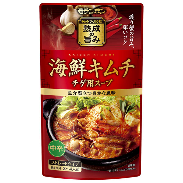 モランボン 海鮮キムチチゲ用スープ 750g×10袋入