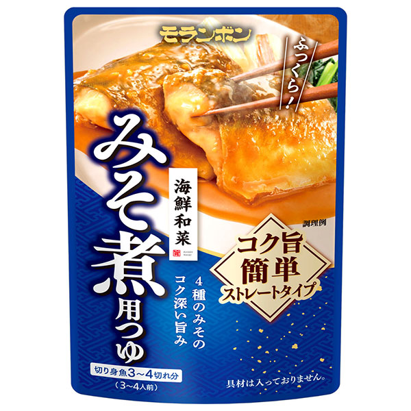 モランボン 海鮮和菜 みそ煮用つゆ 250g×10袋入