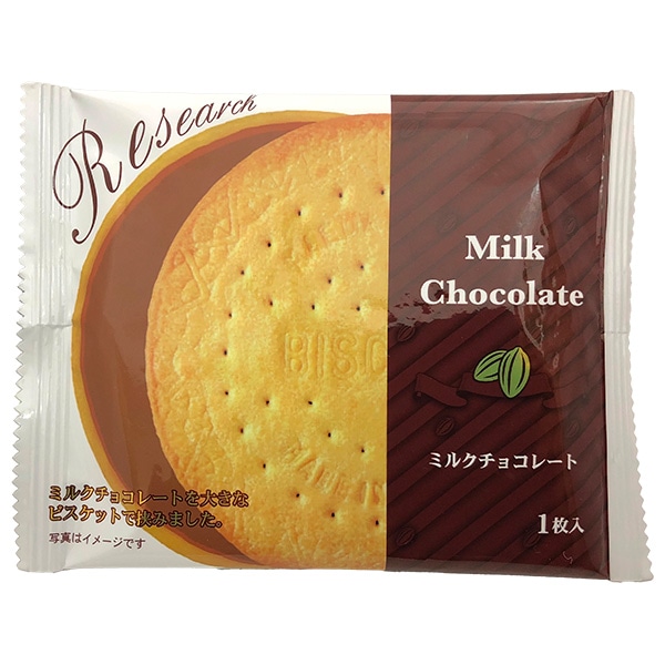 前田製菓 チョコレートサンドビスケット リサーチ 1枚×10袋入
