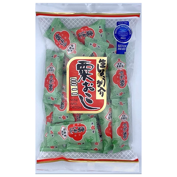 日進堂製菓 ミニ粟おこし 100g×12袋入 メーカー 問屋直送