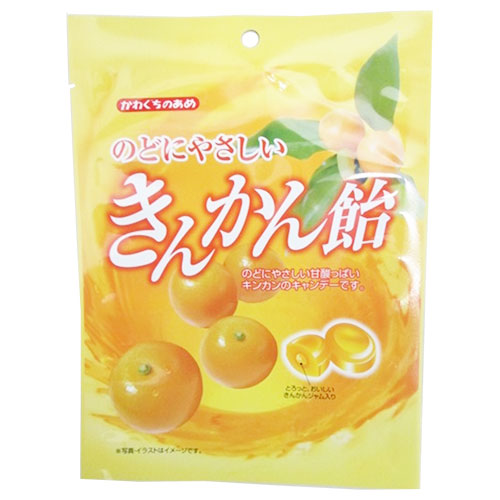 川口製菓 きんかん飴 83g×10袋入 メーカー 問屋直送