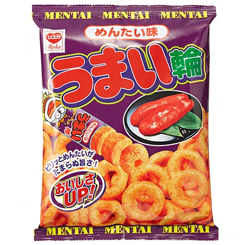 リスカ うまい輪めんたい味 75g×12袋入 メーカー 問屋直送