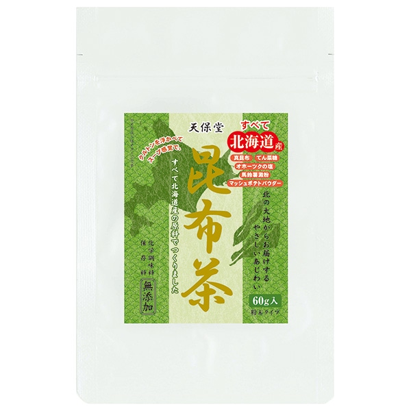 天保堂 北海道 昆布茶 60g×6袋入