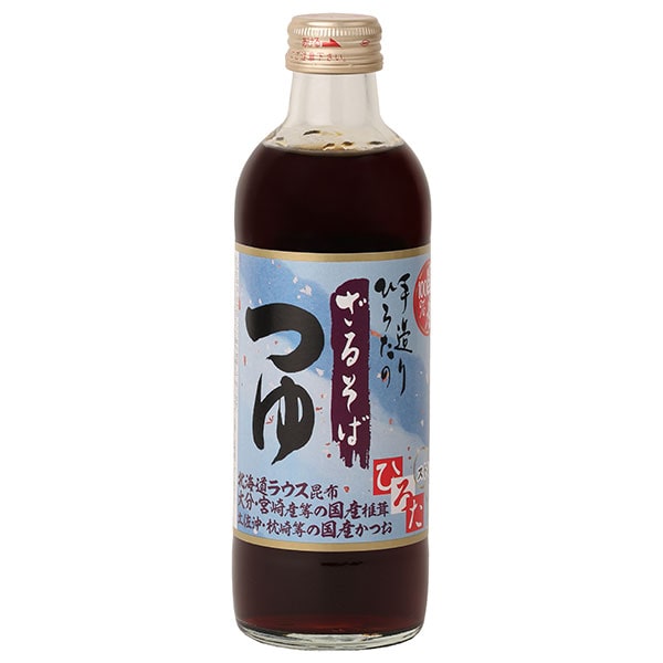 手造りひろた食品 手造りひろたのそばつゆ 300ml瓶×15本入×(2ケース)