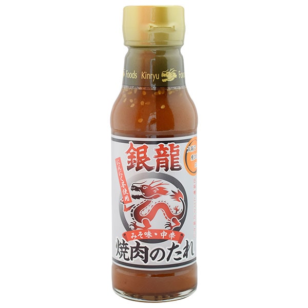 キンリューフーズ 焼肉のたれ 銀龍 210g瓶×12本入
