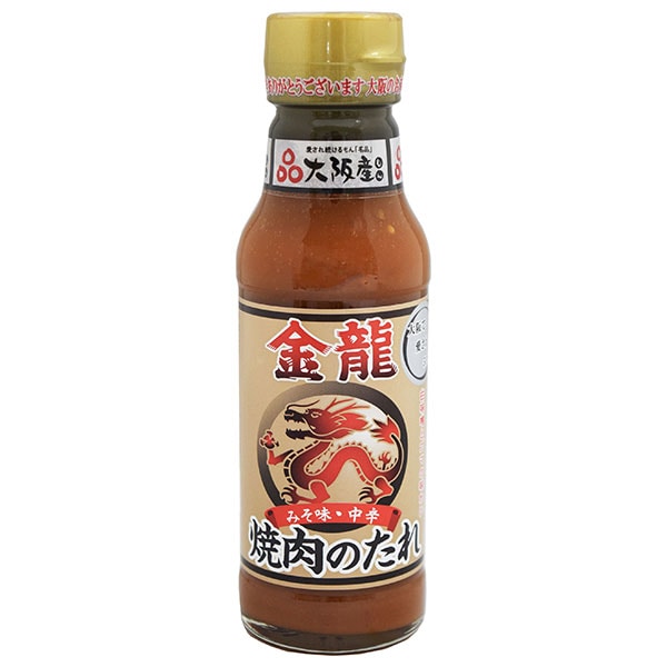 キンリューフーズ 焼肉のたれ 金龍 みそ味・中辛 210g瓶×12本入×(2ケース)