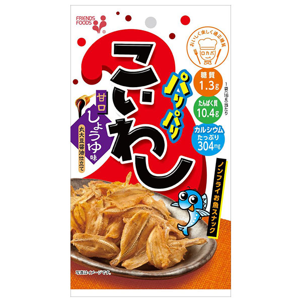 井上食品 パリパリこいわし 甘口しょうゆ味 16g×10袋入×(2ケース)
