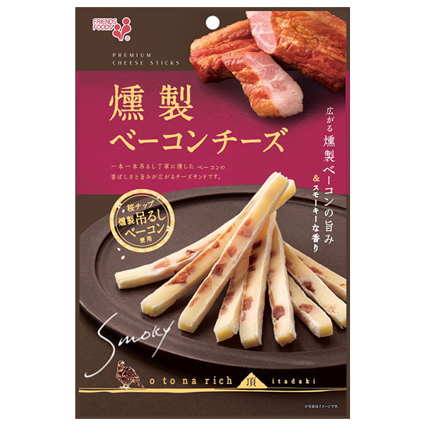 井上食品 o to na rich頂 燻製ベーコンチーズ 45g×10袋入×(2ケース)