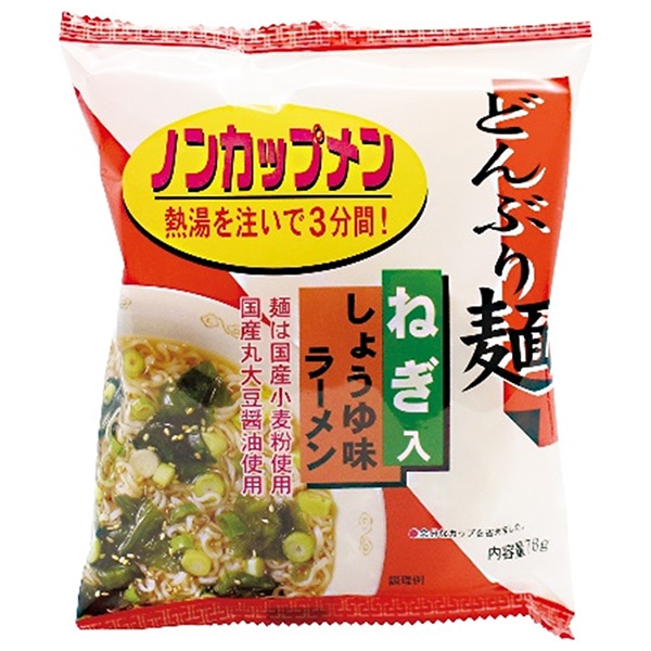 トーエー どんぶり麺・しょうゆ味ラーメン 78g×24袋入