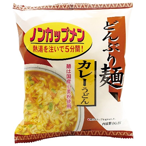 トーエー どんぶり麺・カレーうどん 86.8g×24袋入