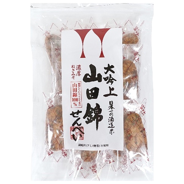 アリモト 山田錦せんべい 袋入 ねぎみそ 25枚×12袋入