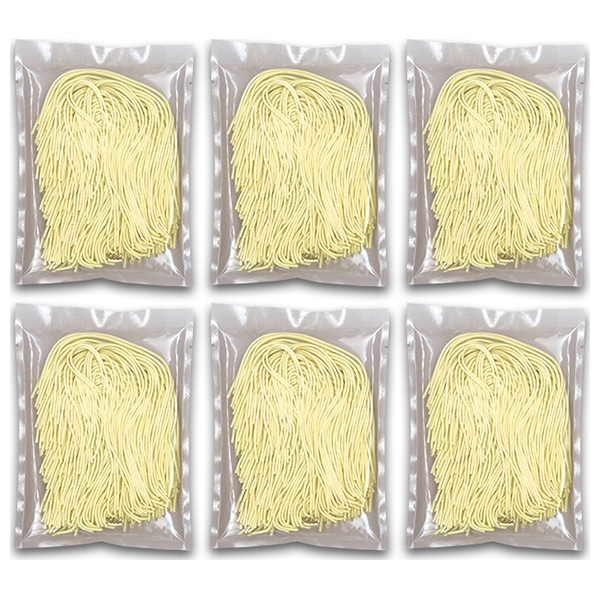 築地ばんや 鍋〆の中華麺 6食入×1個入 メーカー 問屋直送