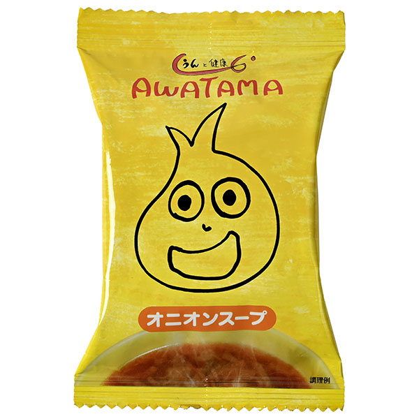 コスモス食品 AWATAMA(あわたま) オニオンスープ 10食×2箱入×(2ケース)