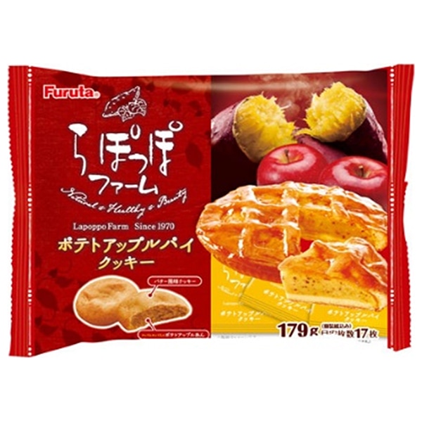 フルタ製菓 ポテトアップルパイクッキー 179g×14袋入