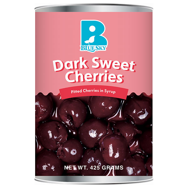 ブルースカイ ダークスウィートチェリー  4号缶 425g×12個入×(2ケース)