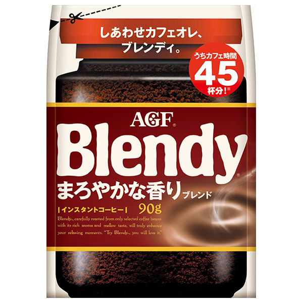 AGF ブレンディ まろやかな香りブレンド 90g袋×12袋入×(2ケース)