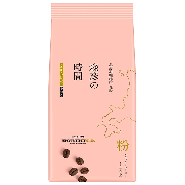 AGF 森彦の時間 マイルドブレンド 140g袋×12袋入×(2ケース)