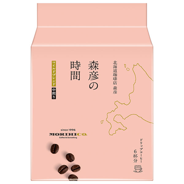 AGF 森彦の時間 ドリップコーヒー マイルドブレンド (10g×6袋)×12個入