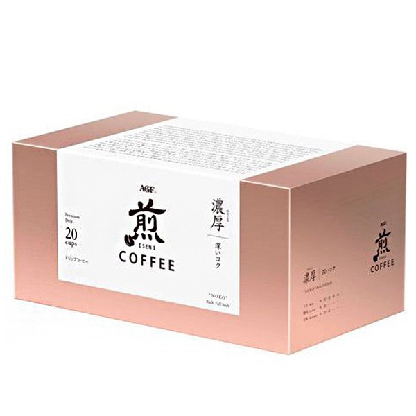 AGF 煎 レギュラー・コーヒー プレミアムドリップ 濃厚 深いコク (10g×20袋)×8箱入