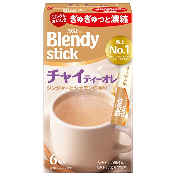 AGF ブレンディ スティック チャイティーオレ (9.5gx6本)×24箱入