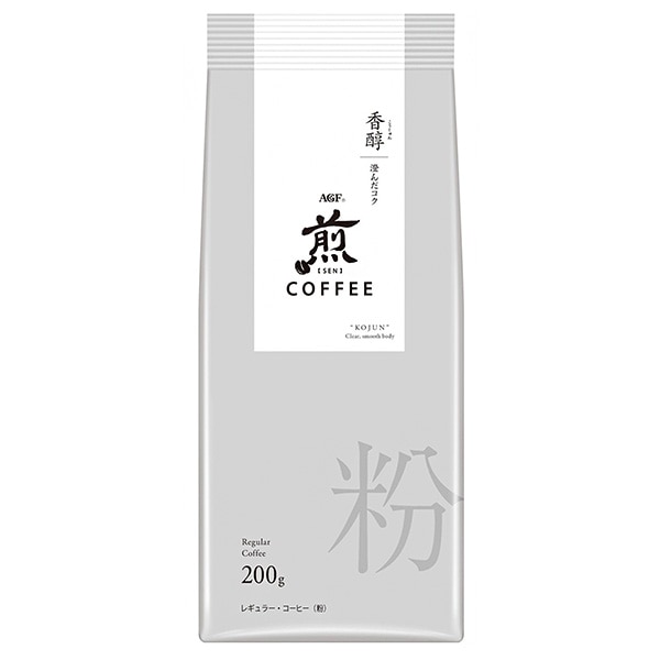 AGF 煎 レギュラー・コーヒー 粉 香醇 澄んだコク 200g×20袋入