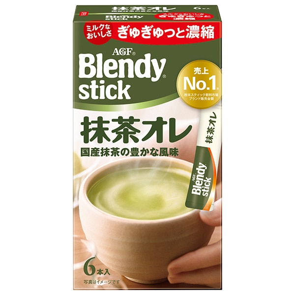 AGF ブレンディ スティック 抹茶オレ (9.7g×6本)×24箱入