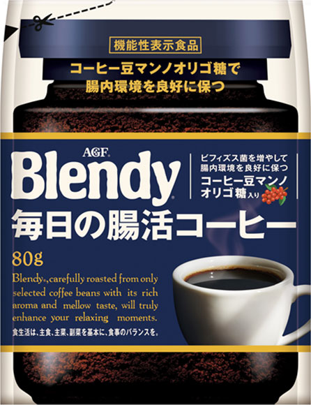 AGF ブレンディ 毎日の腸活コーヒー 80g袋×12袋入×(2ケース)