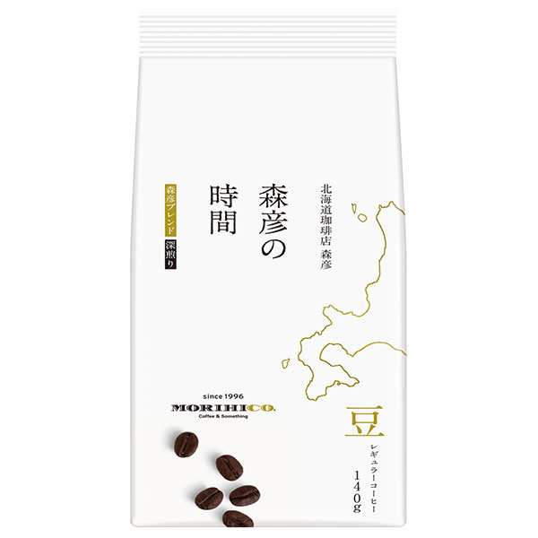 AGF 森彦の時間 豆 森彦ブレンド 140g袋×12袋入