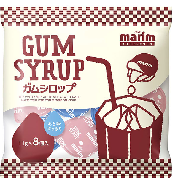AGF マリーム スイート・シリーズ ガムシロップ 11g×8個×20袋入×(2ケース)