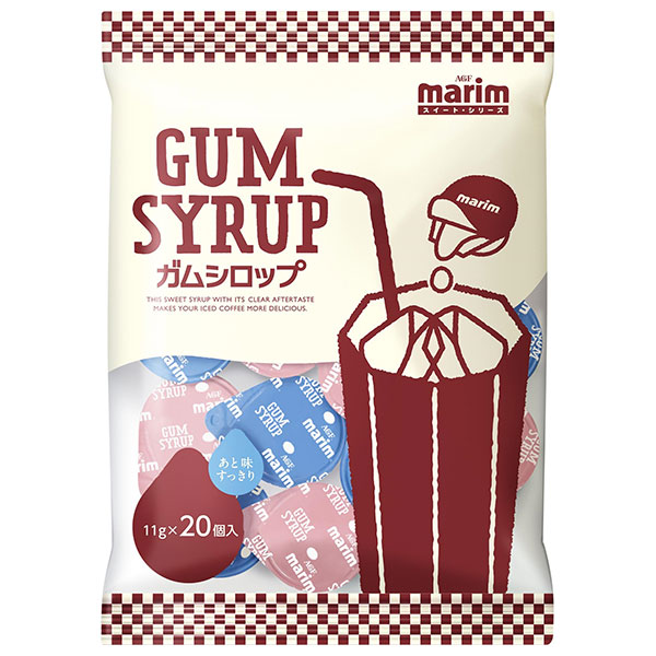 AGF マリーム スイート・シリーズ ガムシロップ 11g×20個×20袋入×(2ケース)