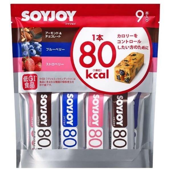 大塚製薬 SOYJOY(ソイジョイ) カロリーコントロール80 9本入×8袋入