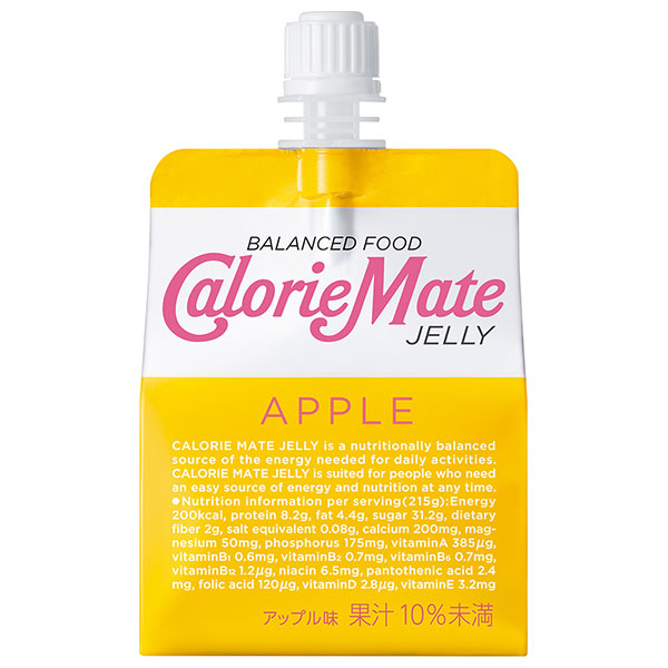 大塚製薬 カロリーメイトゼリー アップル味 215gパウチ×24本入