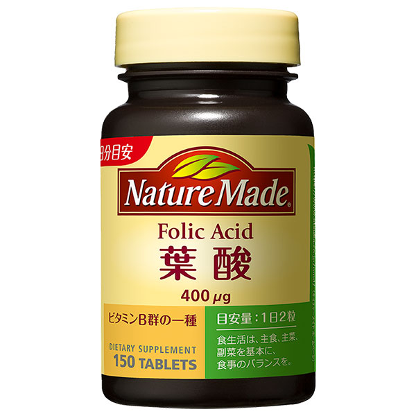 大塚製薬 ネイチャーメイド 葉酸 150粒×3個入×(2ケース)