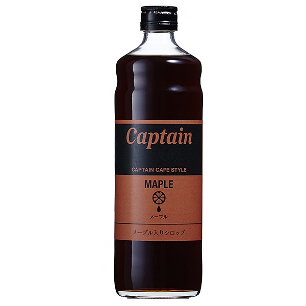 中村商店 キャプテン メープル 600ml瓶×12本入×(2ケース)