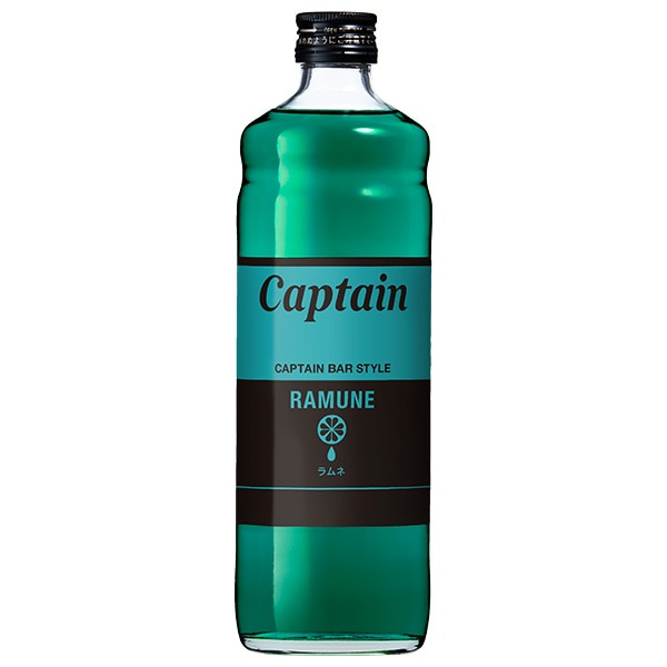 中村商店 キャプテン ラムネ 600ml瓶×12本入×(2ケース)