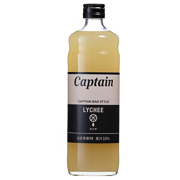 中村商店 キャプテン ライチ 600ml瓶×12本入