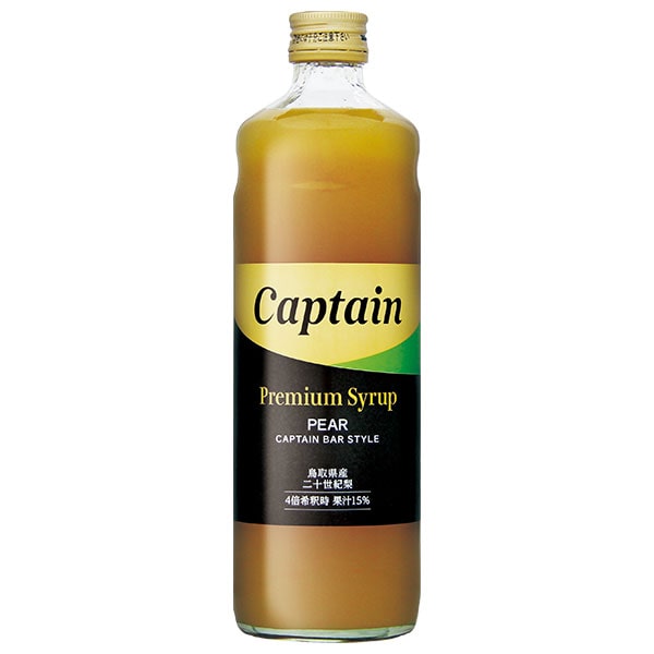 中村商店 キャプテンプレミアム 二十世紀梨 600ml瓶×12本入×(2ケース)